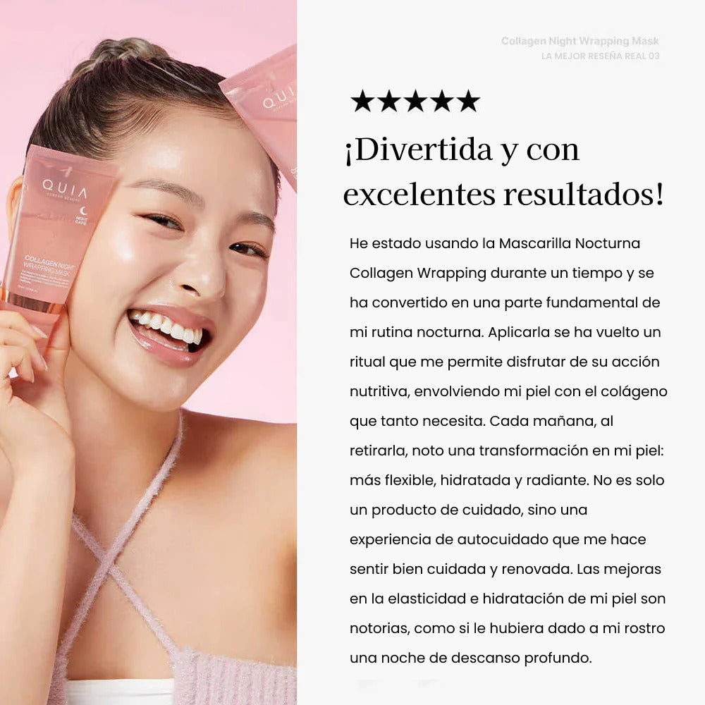 Mascarilla Envolvente de Colágeno