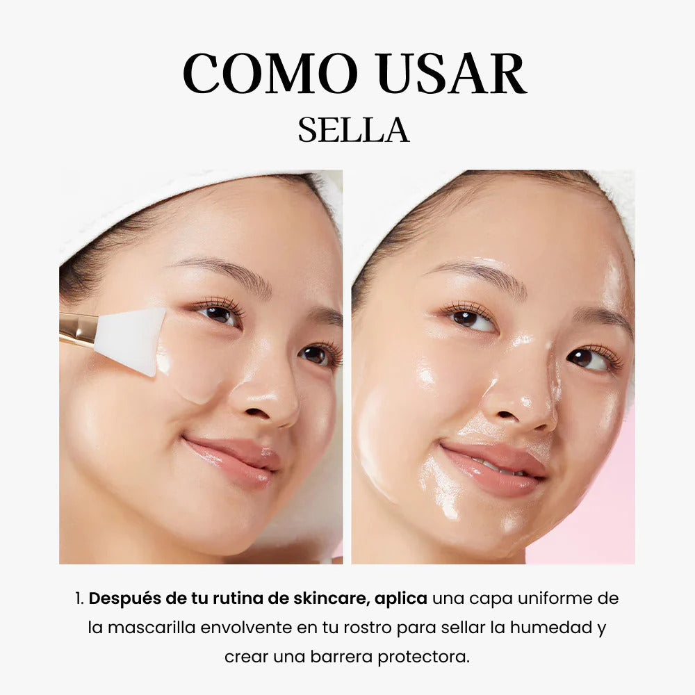 Mascarilla Envolvente de Colágeno