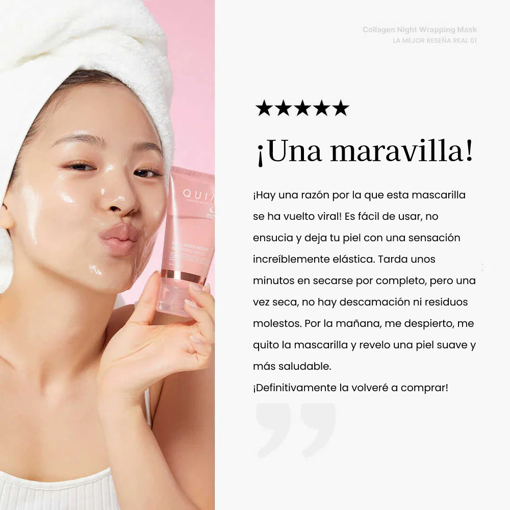 Mascarilla Envolvente de Colágeno