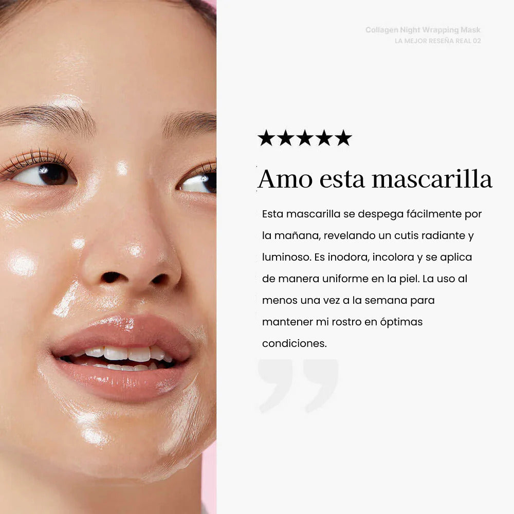 Mascarilla Envolvente de Colágeno